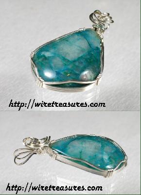Chrysocolla Pendant