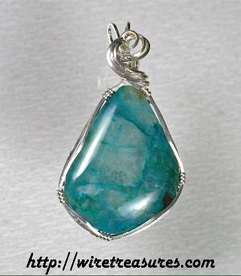 Chrysocolla Pendant