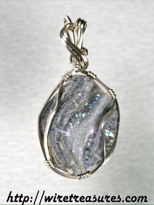 Drusy Crystals Pendant
