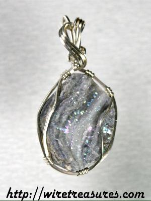 Drusy Crystals Pendant