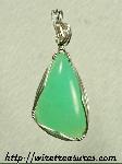 Chrysoprase Pendant