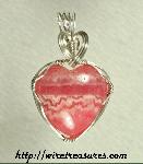 Rhodochrosite Pendant