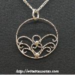 Filigree Flower Pendant