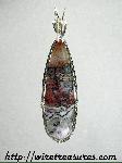 Lace Agate Pendant