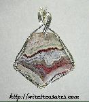 Lace Agate Pendant