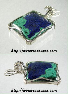 Malachite & Azurite Pendant