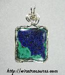 Malachite & Azurite Pendant