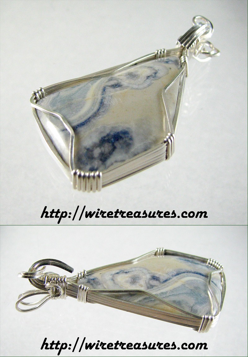 "Wedgwood Agate" Pendant