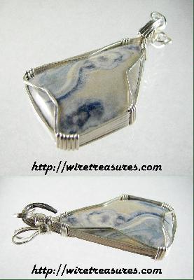 "Wedgwood Agate" Pendant