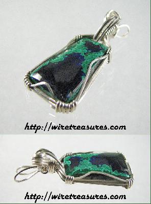 Malachite & Azurite Pendant