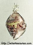 Lace Agate Pendant