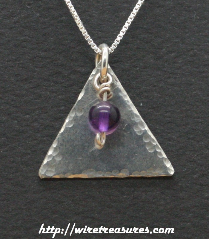 Amethyst Bead Pendant
