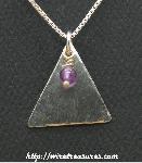 Amethyst Bead Pendant