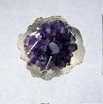 Amethyst Crysals Pendant