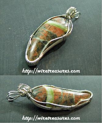 Unakite Pendant