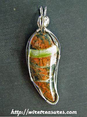 Unakite Pendant