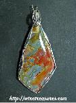 Rainbow Ridge Agate Pendant