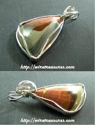 Polychrome Jasper Pendant