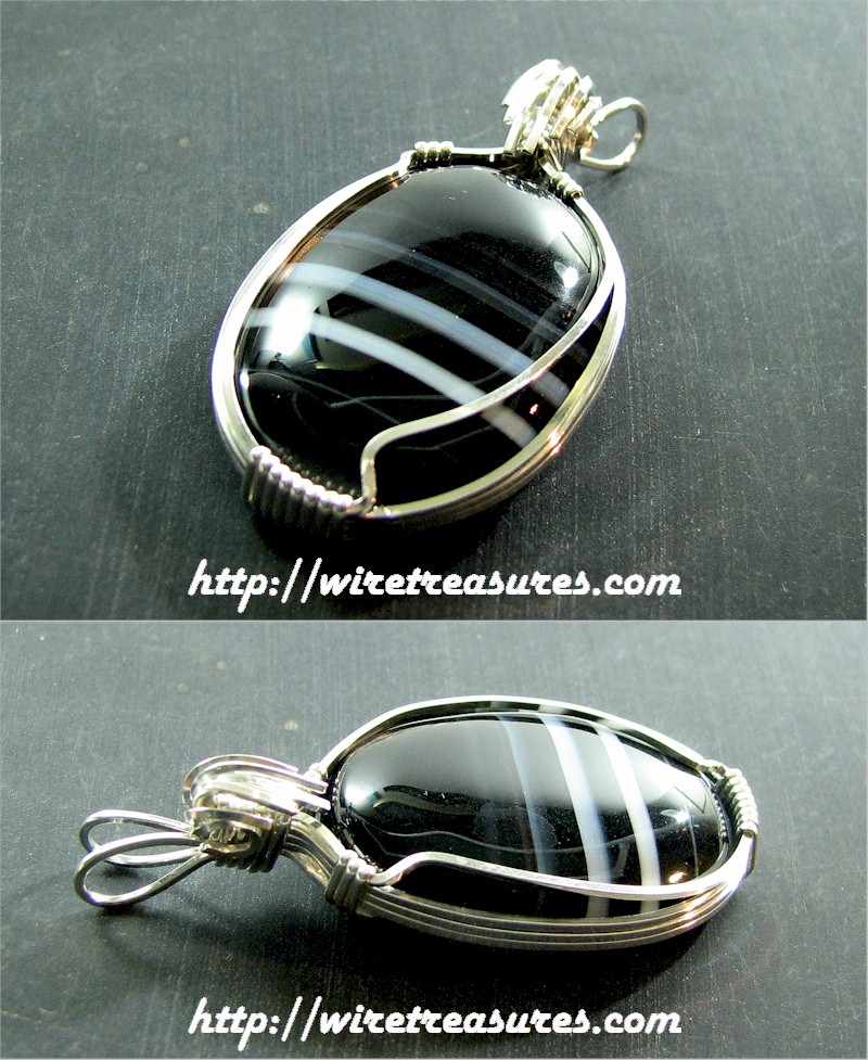 Black Sardonyx Pendant