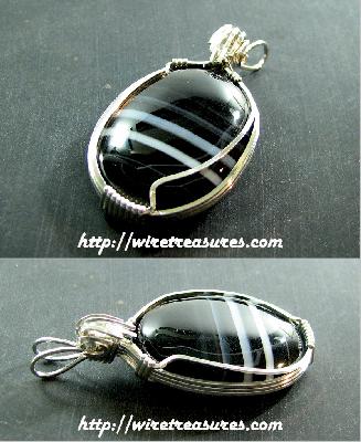 Black Sardonyx Pendant