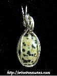 Dalmatian Jasper Pendant