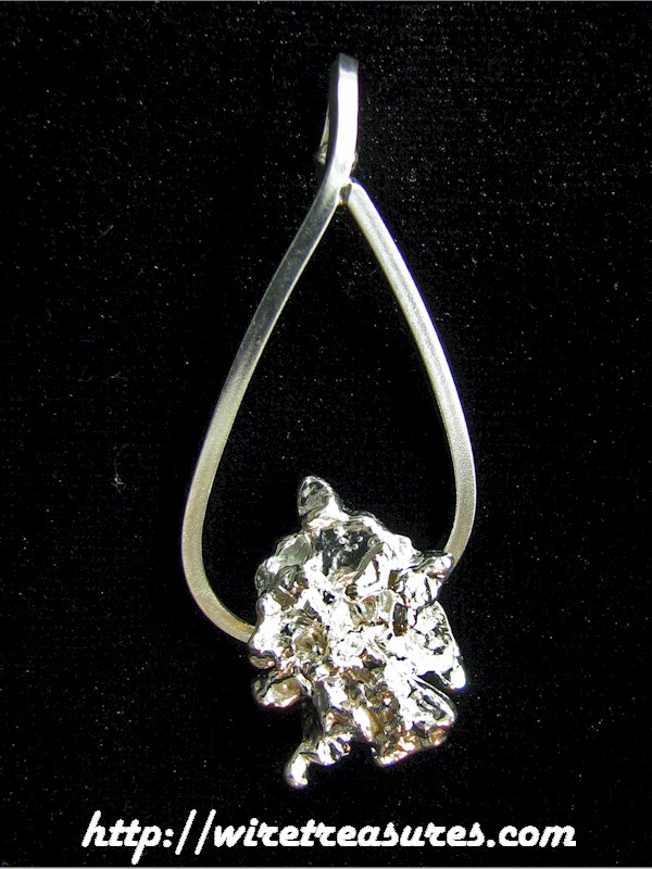Cast Silver Pendant