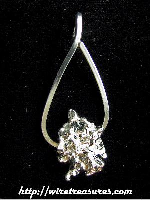 Cast Silver Pendant