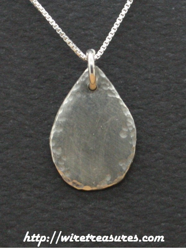 Tiny Teardrop Pendant