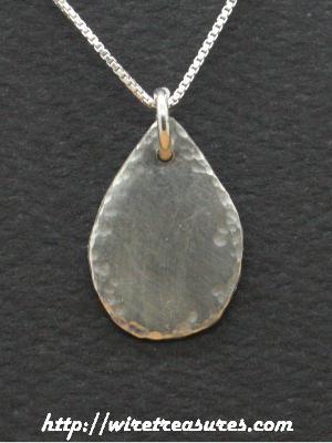 Tiny Teardrop Pendant